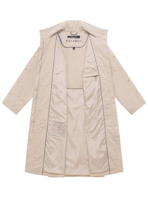 Parka de entretiempo para mujer Navahoo Zenblüte con cuello alto - Image 4