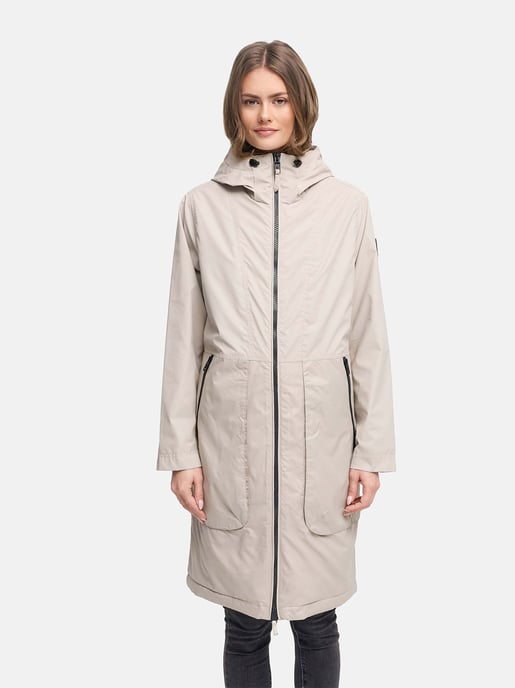 Parka de entretiempo para mujer Navahoo Edelumhang con capucha - Image 6