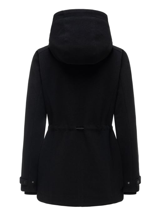 Chaqueta de entretiempo para mujer Navahoo Lächelstern con capucha efecto lana - Image 3