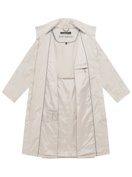Parka de entretiempo para mujer Navahoo Zenblüte con cuello alto - Image 4