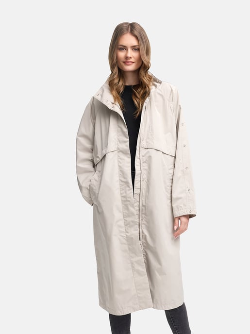 Parka de entretiempo para mujer Navahoo Zenblüte con cuello alto - Image 6