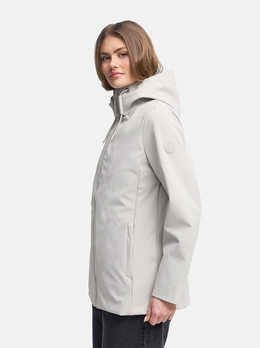 Chaqueta softshell de entretiempo para mujer Marikoo Minaa con capucha - Image 6