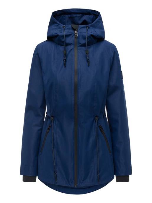 Chaqueta de entretiempo para mujer Navahoo Blumentanz con capucha - Image 1