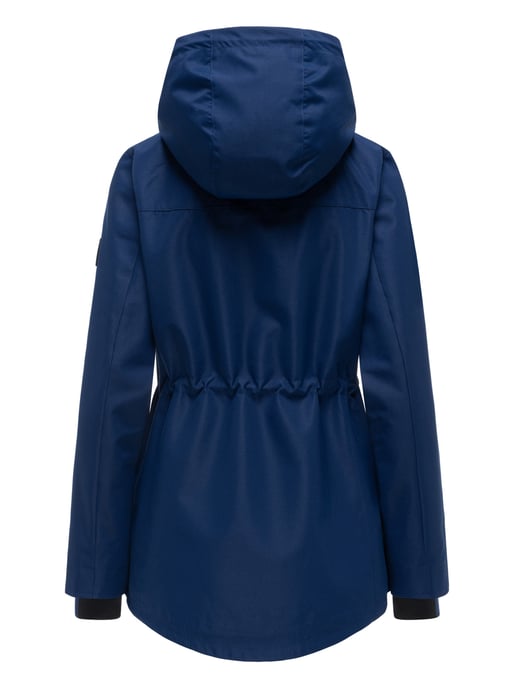 Chaqueta de entretiempo para mujer Navahoo Blumentanz con capucha - Image 3