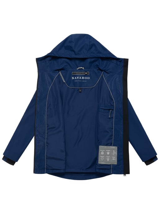 Chaqueta de entretiempo para mujer Navahoo Blumentanz con capucha - Image 4