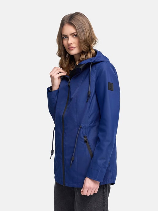 Chaqueta de entretiempo para mujer Navahoo Blumentanz con capucha - Image 5