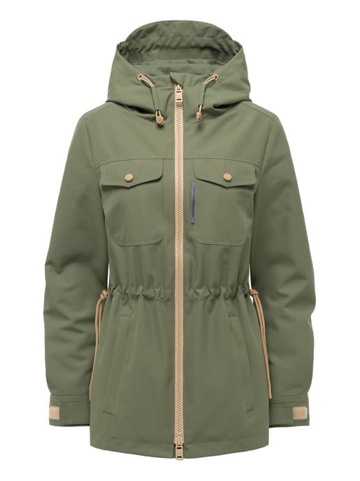 Parka de entretiempo para mujer Marikoo Sohaa con capucha - Image 1