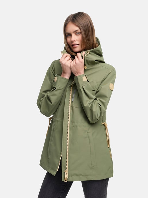 Parka de entretiempo para mujer Marikoo Sohaa con capucha - Image 6