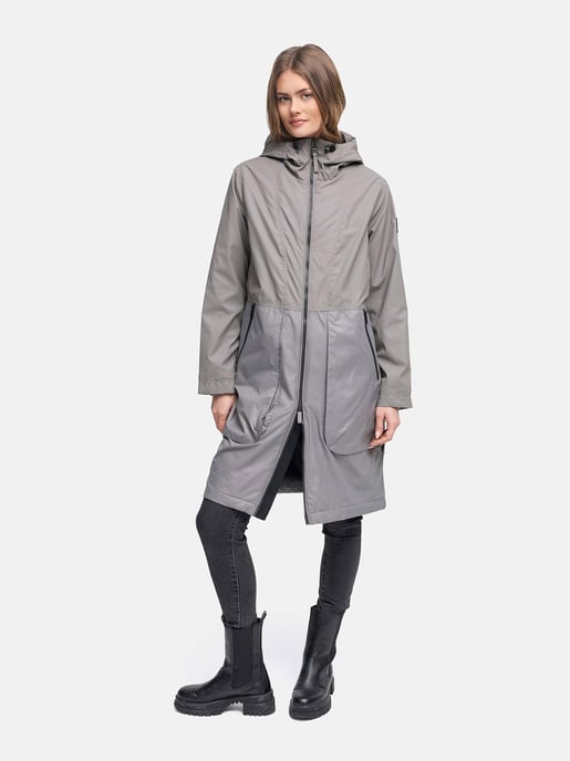 Parka de entretiempo para mujer Navahoo Edelumhang con capucha - Image 6