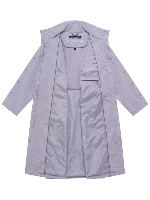 Parka de entretiempo para mujer Navahoo Zenblüte con cuello alto - Image 4