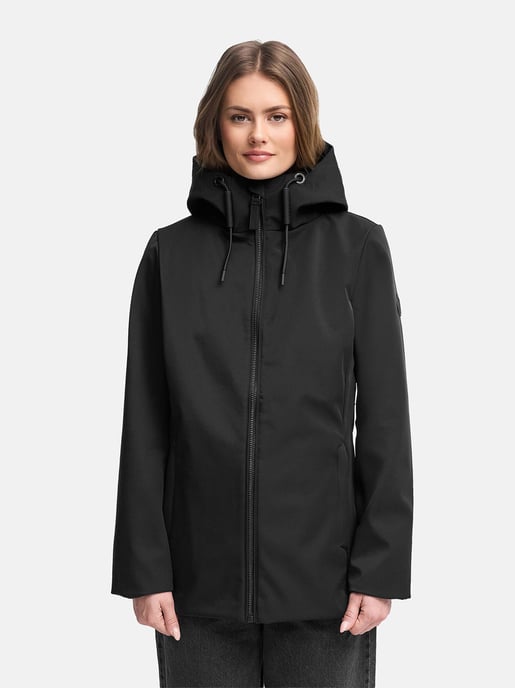 Chaqueta softshell de entretiempo para mujer Marikoo Minaa con capucha - Image 5