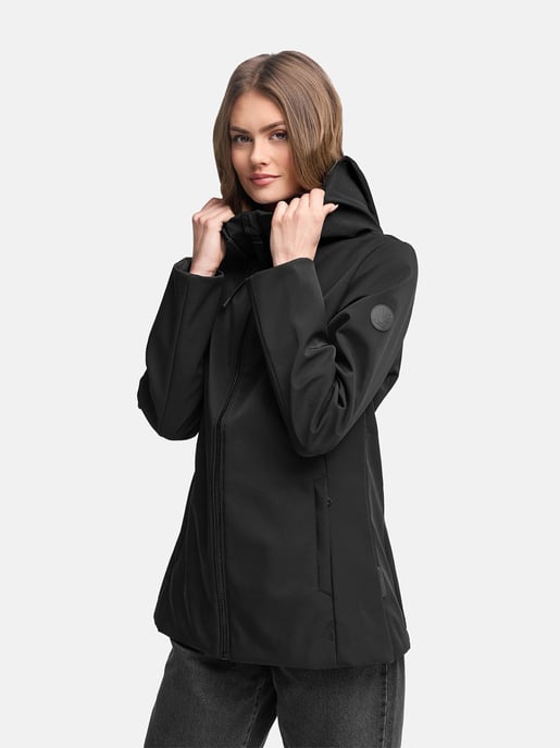 Chaqueta softshell de entretiempo para mujer Marikoo Minaa con capucha - Image 6