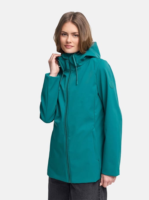 Chaqueta softshell de entretiempo para mujer Marikoo Minaa con capucha - Image 5