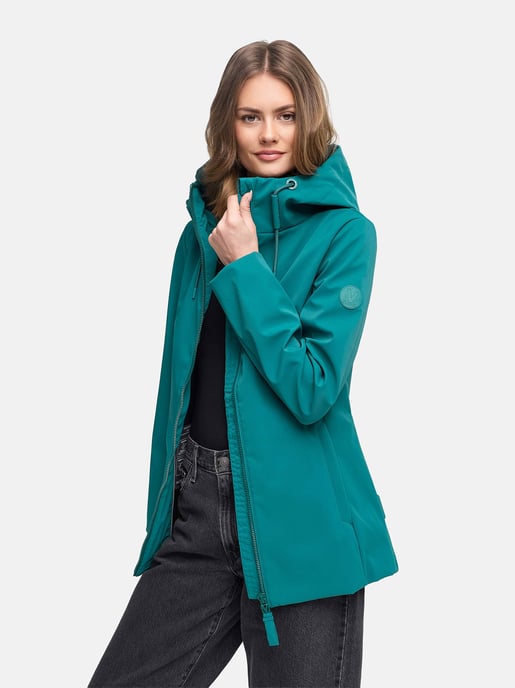 Chaqueta softshell de entretiempo para mujer Marikoo Minaa con capucha - Image 6