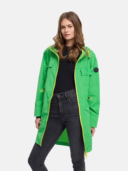 Abrigo de entretiempo para mujer Marikoo Trüffelbonbon con capucha - Image 6