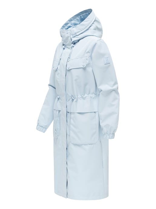 Parka de entretiempo para mujer Navahoo Kirschwind con capucha - Image 3