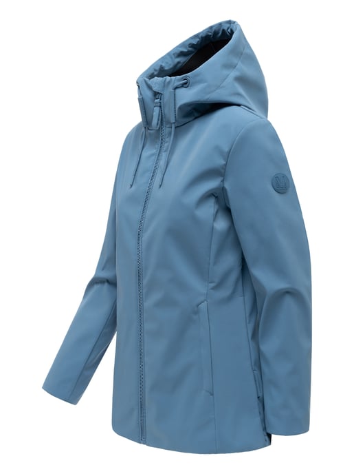 Chaqueta softshell de entretiempo para mujer Marikoo Minaa con capucha - Image 2