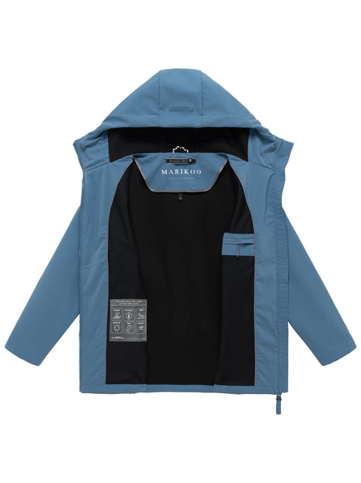 Chaqueta softshell de entretiempo para mujer Marikoo Minaa con capucha - Image 4