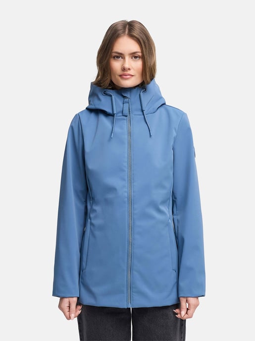 Chaqueta softshell de entretiempo para mujer Marikoo Minaa con capucha - Image 5