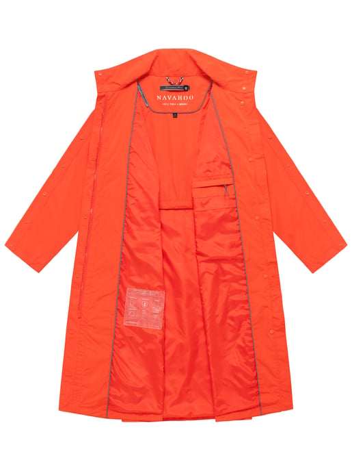 Parka de entretiempo para mujer Navahoo Zenblüte con cuello alto - Image 4