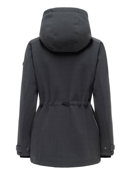 Chaqueta de entretiempo para mujer Navahoo Lächelstern con capucha efecto lana - Image 3