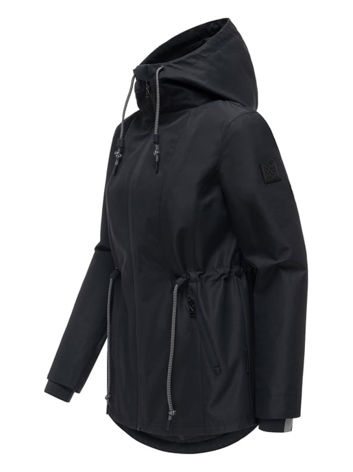 Chaqueta de entretiempo para mujer Navahoo Blumentanz con capucha - Image 2
