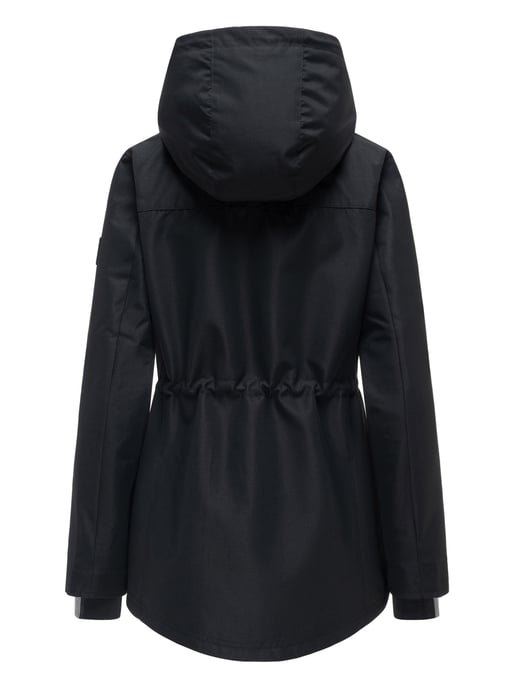 Chaqueta de entretiempo para mujer Navahoo Blumentanz con capucha - Image 3