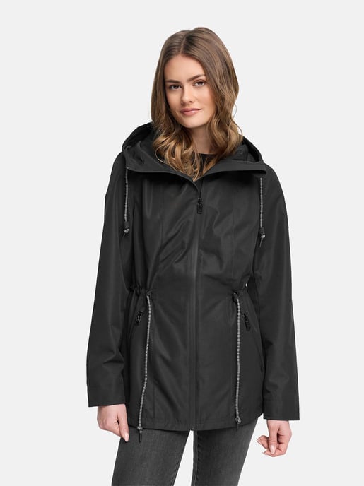 Chaqueta de entretiempo para mujer Navahoo Blumentanz con capucha - Image 5