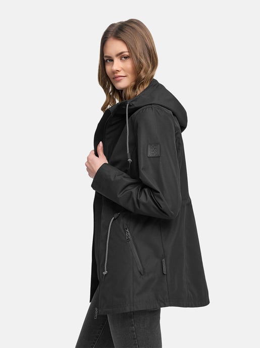 Chaqueta de entretiempo para mujer Navahoo Blumentanz con capucha - Image 6