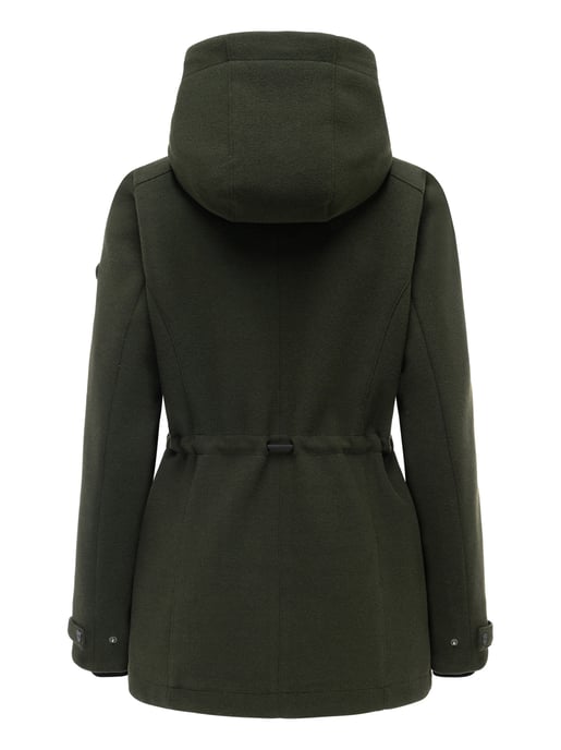 Chaqueta de entretiempo para mujer Navahoo Lächelstern con capucha efecto lana - Image 3