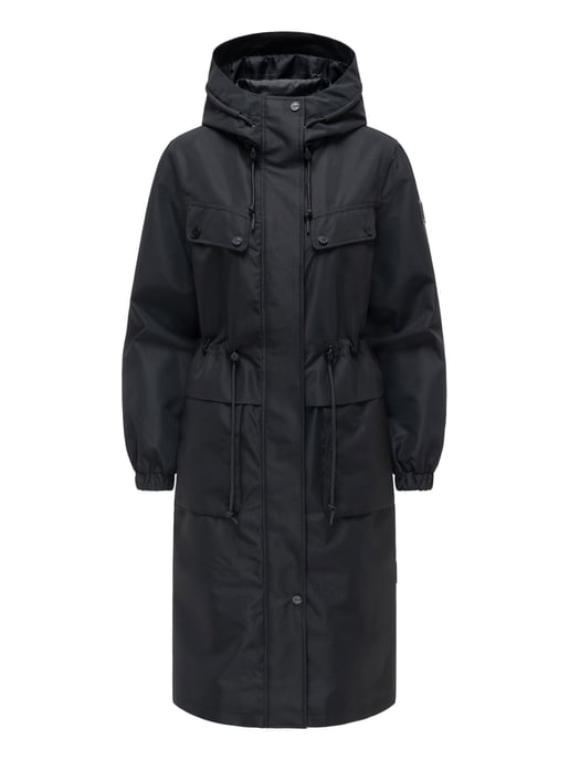 Parka de entretiempo para mujer Navahoo Kirschwind con capucha - Image 2