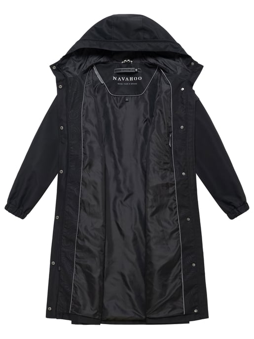 Parka de entretiempo para mujer Navahoo Kirschwind con capucha - Image 5
