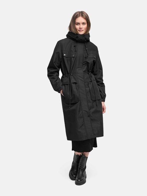 Parka de entretiempo para mujer Navahoo Kirschwind con capucha - Image 6