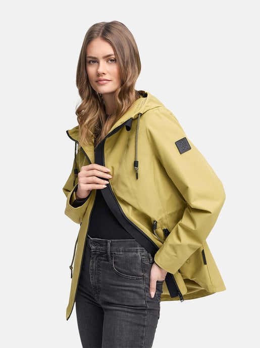 Chaqueta de entretiempo para mujer Navahoo Blumentanz con capucha - Image 6