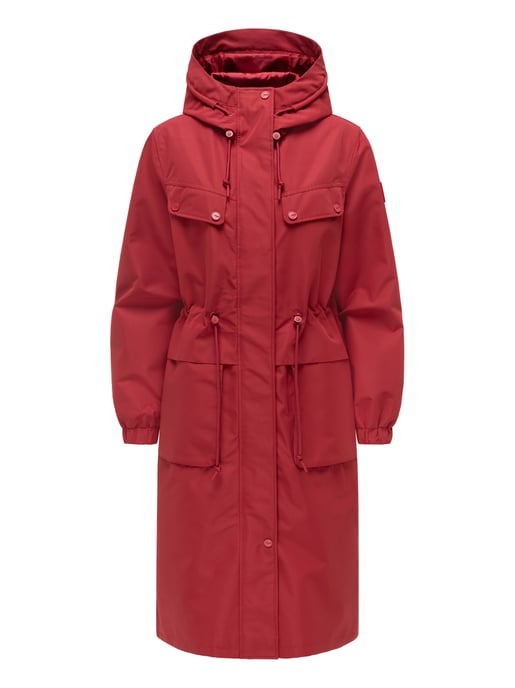 Parka de entretiempo para mujer Navahoo Kirschwind con capucha - Image 2