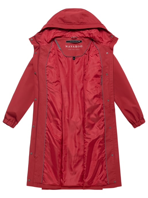 Parka de entretiempo para mujer Navahoo Kirschwind con capucha - Image 5