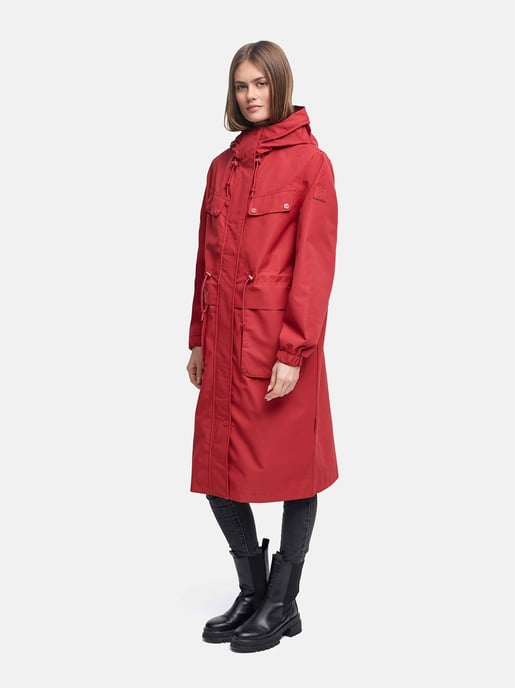 Parka de entretiempo para mujer Navahoo Kirschwind con capucha - Image 6
