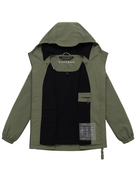 Chaqueta de entretiempo para mujer Navahoo Donnerwetter con capucha - Image 4