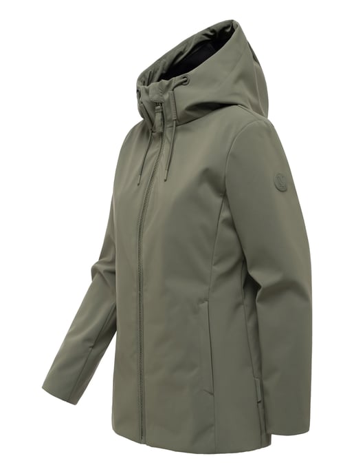 Chaqueta softshell de entretiempo para mujer Marikoo Minaa con capucha - Image 2