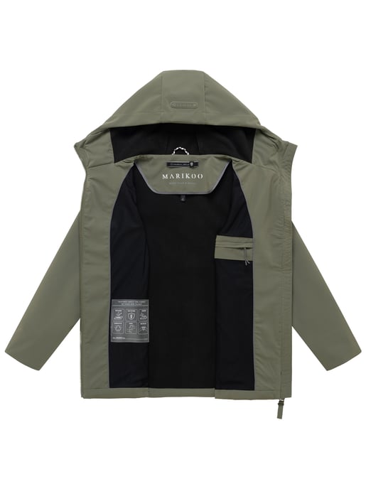 Chaqueta softshell de entretiempo para mujer Marikoo Minaa con capucha - Image 4