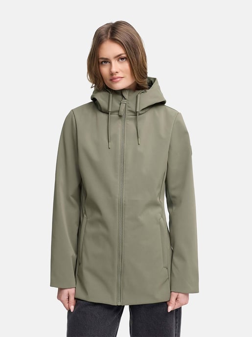 Chaqueta softshell de entretiempo para mujer Marikoo Minaa con capucha - Image 5