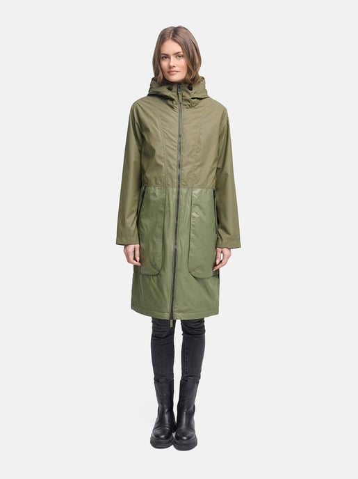 Parka de entretiempo para mujer Navahoo Edelumhang con capucha - Image 6