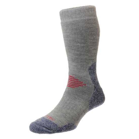 Calcetines de senderismo para hombre antiampollas de lana de doble capa con suela acolchada - Image 2