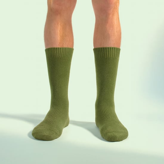 Calcetines de senderismo de lana para hombres, totalmente acolchados y cálidos para caminar y hacer trekking. - Image 3