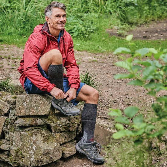 Calcetines Largos Cómodos para Senderismo Montaña Hombre | Calcetines de Lana Totalmente Acolchados para Caminatas - Image 5