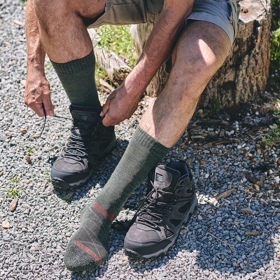 Calcetines de Trekking para Hombre de Lana con Amortiguación y Soporte para el Arco - Image 4