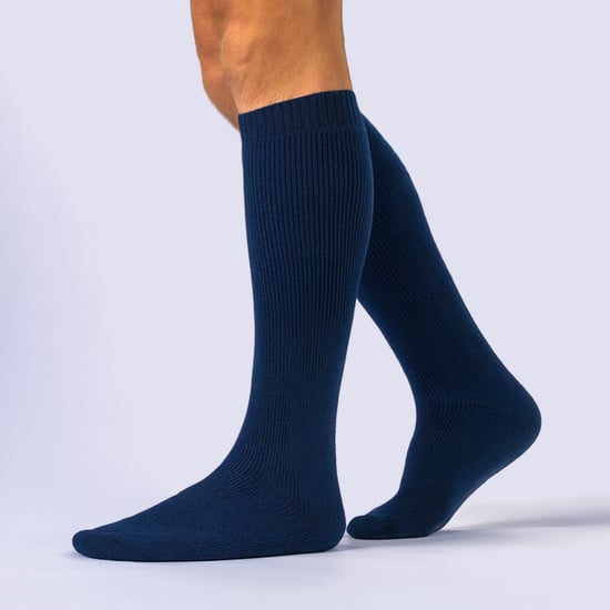 Calcetines de lana para hombres para caminatas largos, completamente acolchados, cálidos para caminar y hacer trekking - Image 3