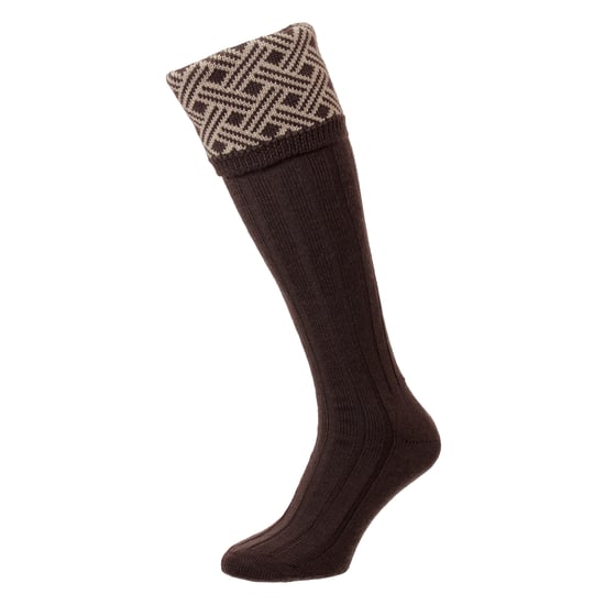 Calcetines de Merino para Hombre con Patrón Jacquard Cálido de Campo - Image 2