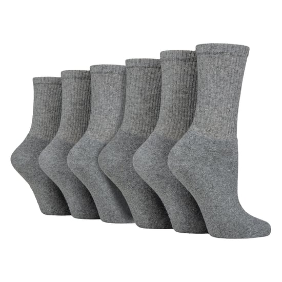 Pack de 6 calcetas deportivas para mujeres - calcetines atléticos de algodón suave para el uso diario - Image 1