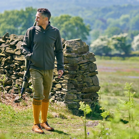 Calcetas de Merino para Hombre con Patrón Campestre para Uso al Aire Libre - Image 4